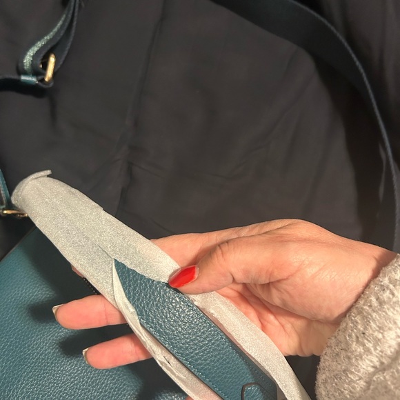 NWT Coach Green Dempsey w/limited edition shoulder strap - Picture 5 of 11